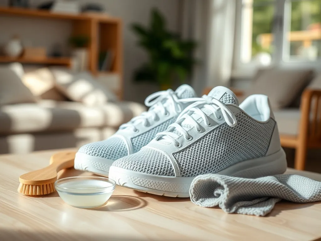 Jak wyczyścić białe buty z siatki? Sprawdzone metody i porady