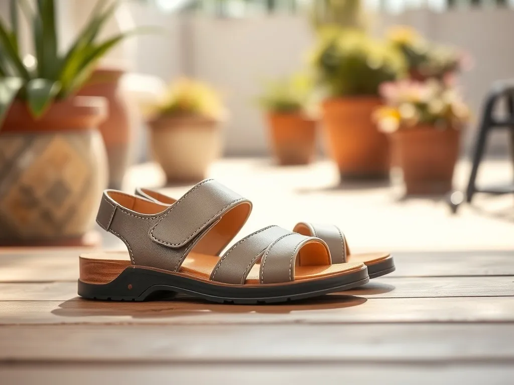 Sandały z zakrytą piętą: stylowe i wygodne na każdą okazję